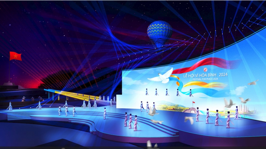 Điểm nhấn Lễ hội Vì Hòa bình 2024: Diễn thực cảnh ở sân khấu đa không gian