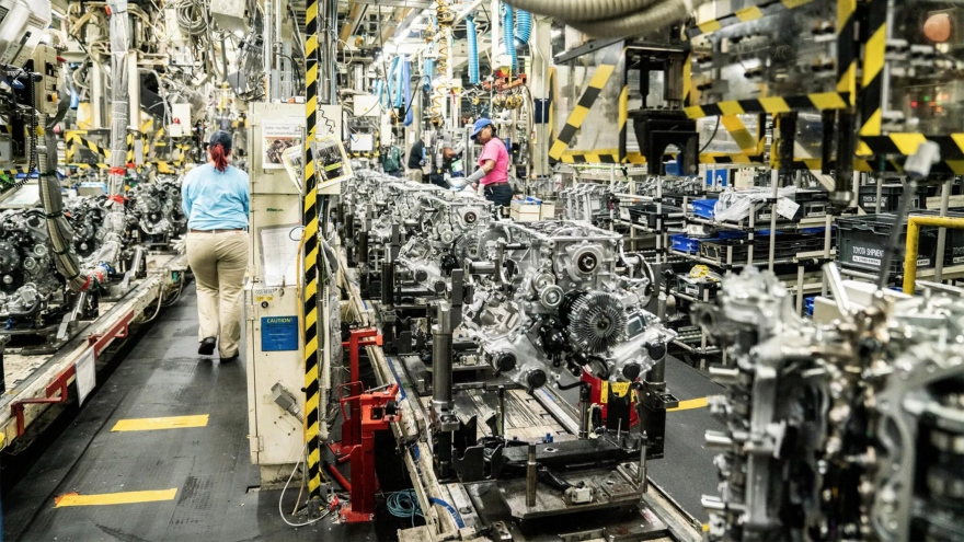 Toyota đầu tư thêm 282 triệu USD vào nhà máy động cơ Alabama