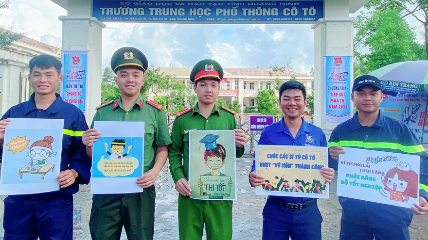 Thí sinh cả nước hoàn thành kỳ thi tốt nghiệp THPT 2024