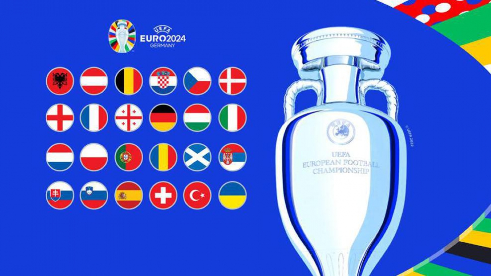 Hôm nay khai mạc EURO 2024