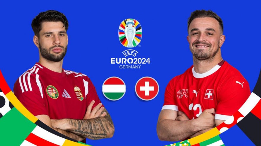 Xem trực tiếp trận ĐT Hungary vs ĐT Thụy Sĩ EURO 2024 ở đâu?