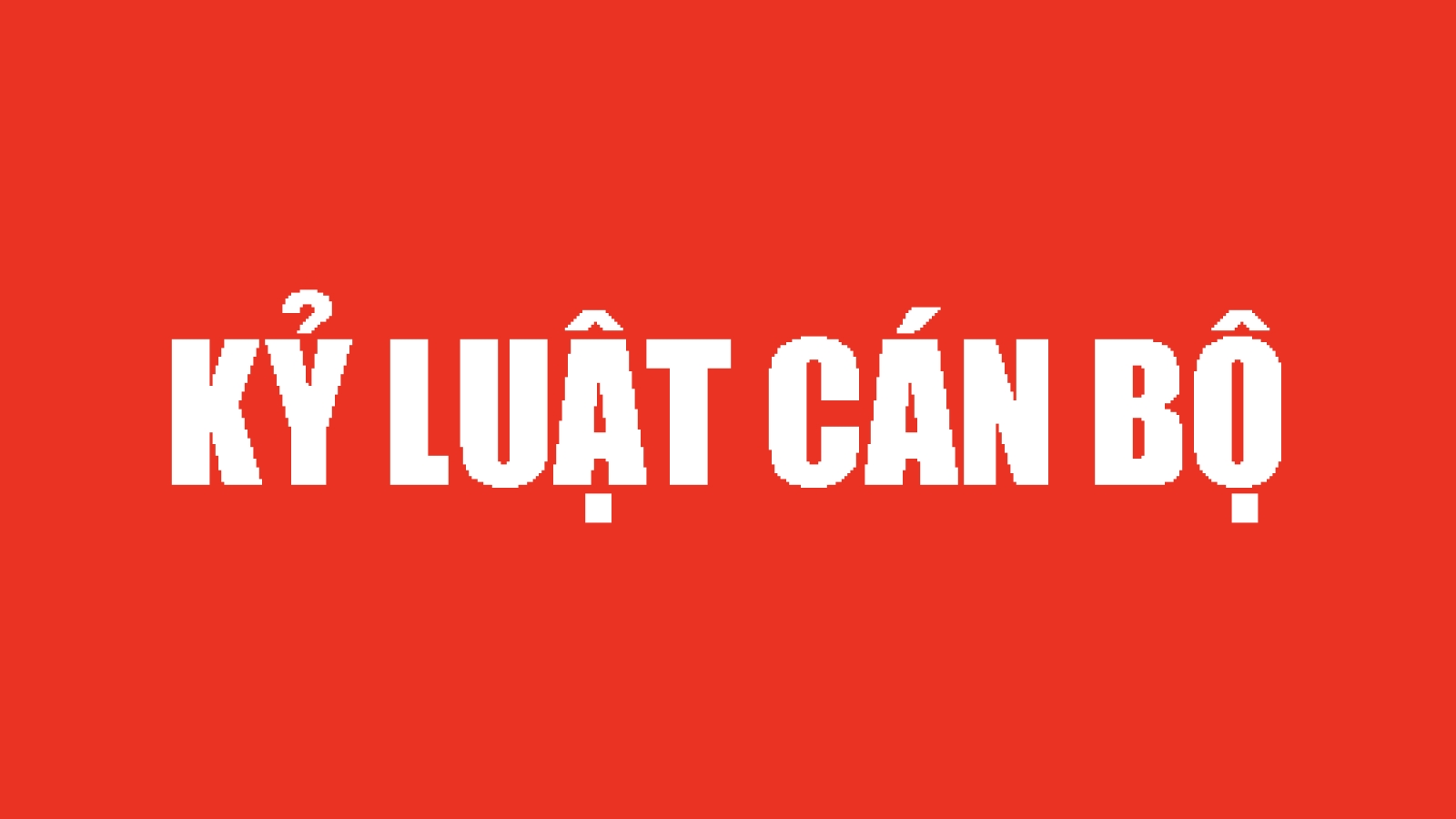 Kỷ luật 4 nguyên Phó Chủ tịch UBND tỉnh Bắc Ninh