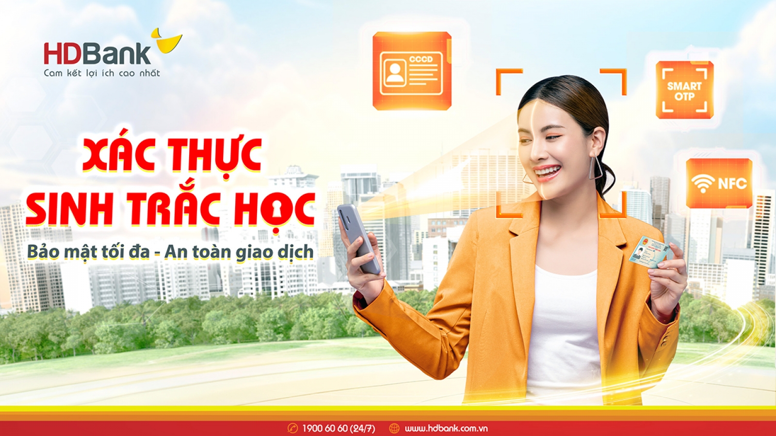 HDBank triển khai xác thực sinh trắc học tăng cường an toàn giao dịch