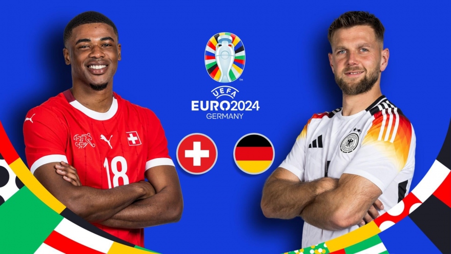 Xem trực tiếp trận Đức vs Thụy Sĩ EURO 2024 ở đâu?