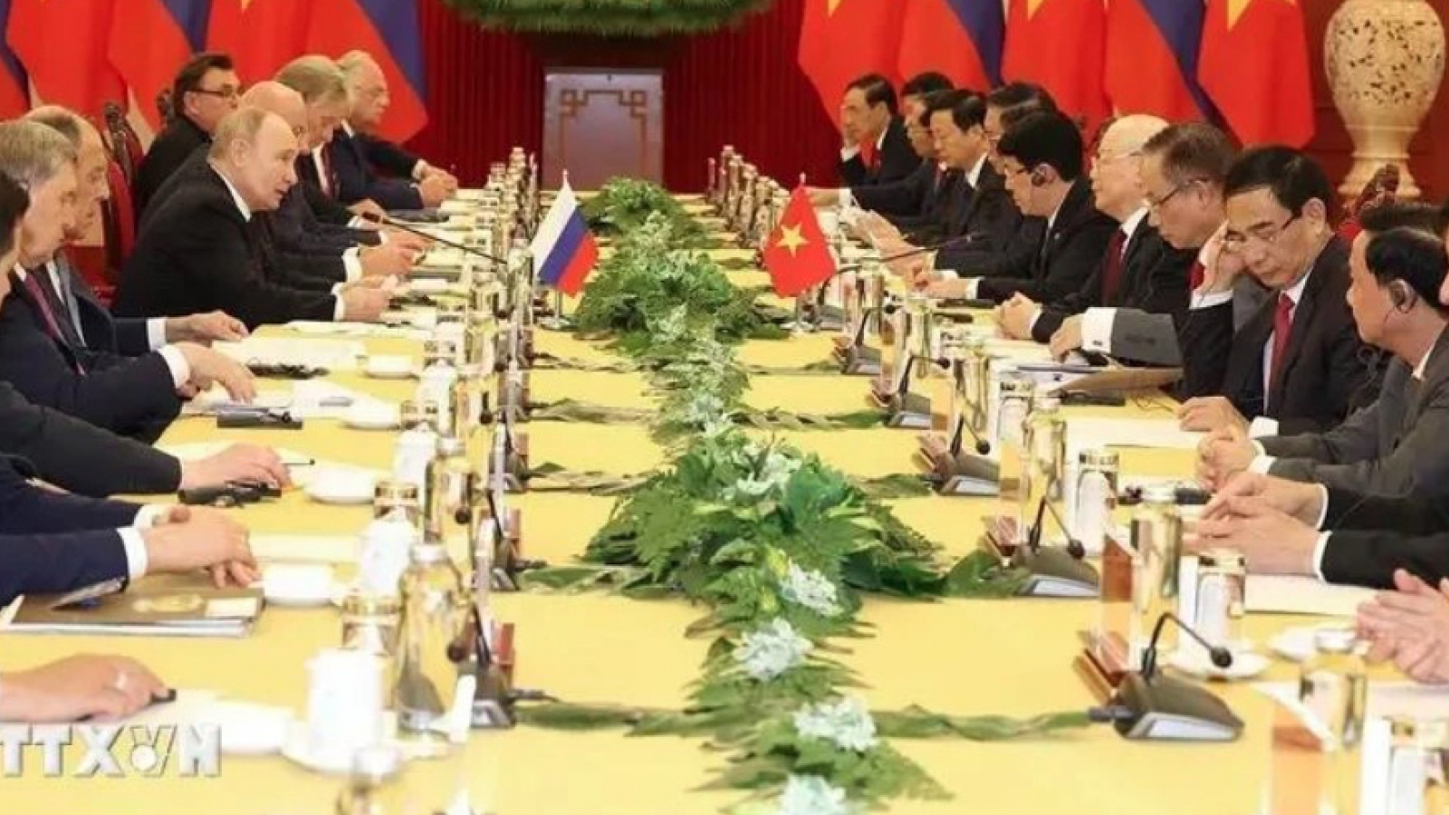 President Vladimir Putin hails Vietnam talks as constructive, productive