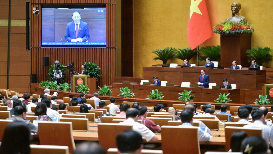 Bộ trưởng Bộ VT-TT- DL Nguyễn Văn Hùng trả lời chất vấn