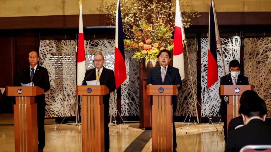 Philippines – Nhật Bản nhất trí tổ chức Đối thoại An ninh 2+2