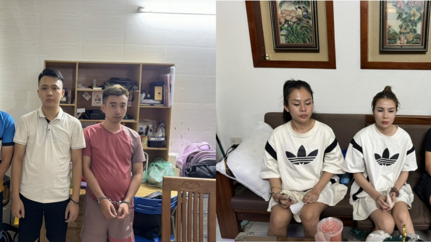 Vừa ra tù, nữ quái tiếp tục tổ chức “tiệc ma tuý” tại nhà