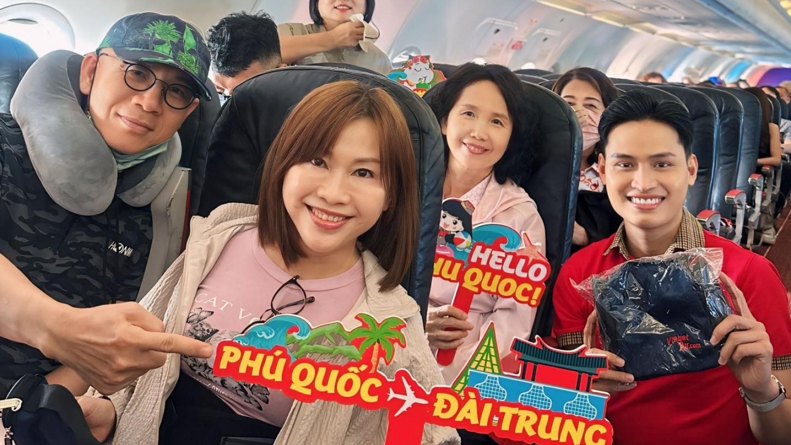 Vietjet khai trương đường bay giữa Đài Trung (Đài Loan, Trung Quốc) và Phú Quốc