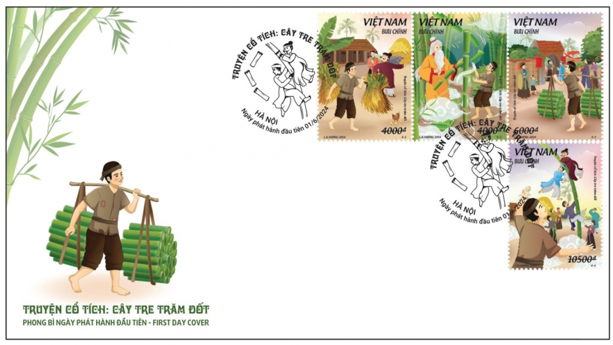 Vietnamese fairytale-inspired stamp set for release