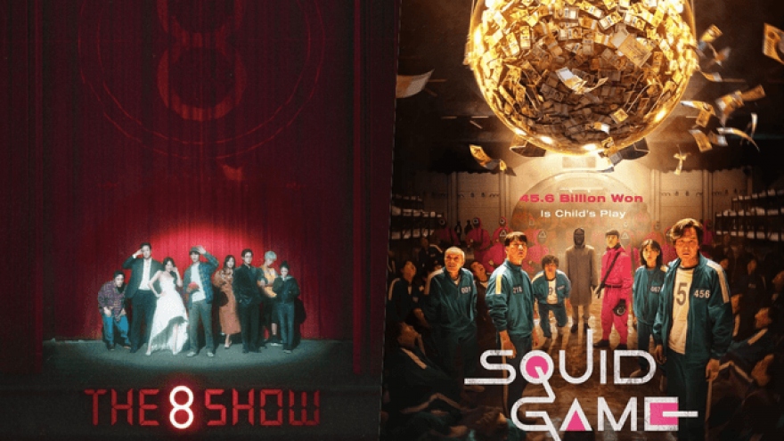 Đặt lên bàn cân 2 bom tấn sinh tồn “The 8 Show” và “Squid Game” của Hàn Quốc