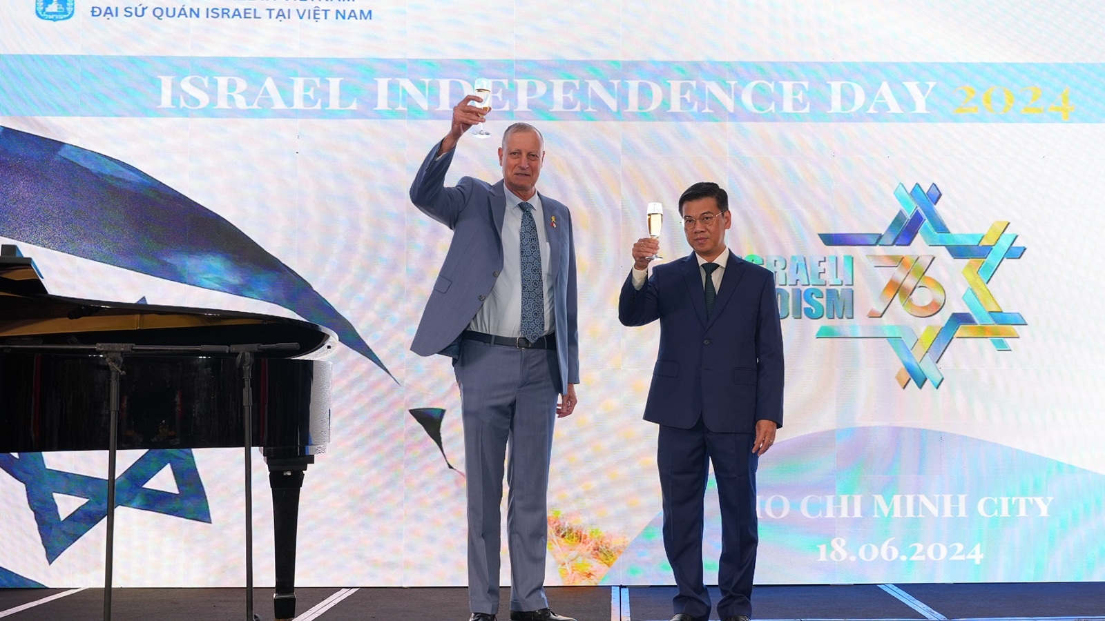 Kỷ niệm 76 năm Quốc khánh Israel tại Việt Nam