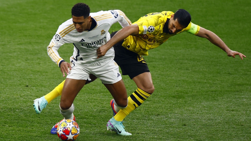 Trực tiếp Dortmund 0-0 Real Madrid: Trận đấu bắt đầu