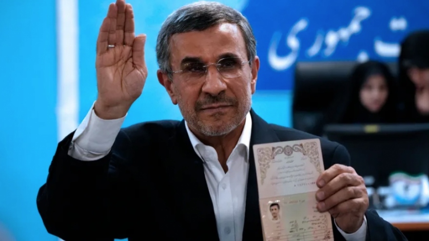 Cựu Tổng thống Ahmadinejad tranh cử Tổng thống Iran