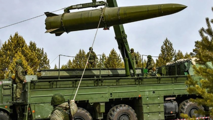 Nga tập trận hạt nhân phản ứng hành động của phương Tây ở Ukraine