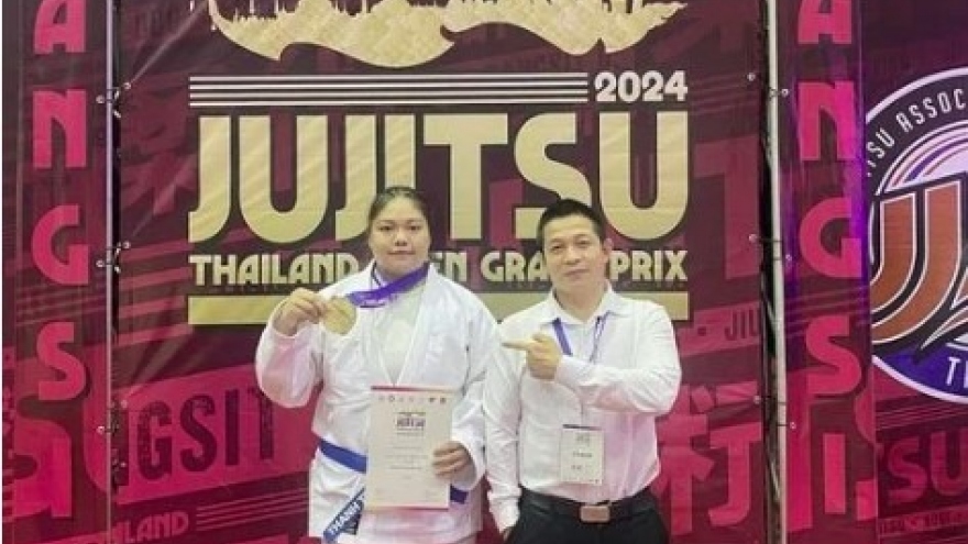 Vietnam secure golds at Thailand's Jujitsu Open Grand Prix