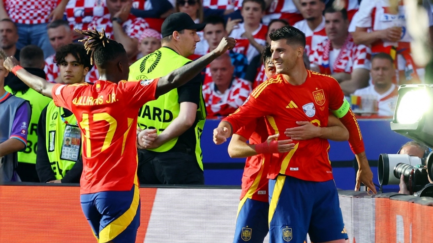 Kết quả EURO 2024 hôm nay 16/6: Tây Ban Nha thắng đậm Croatia