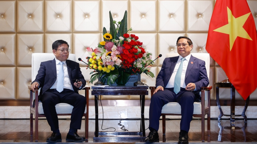 Thủ tướng Phạm Minh Chính tiếp Tập đoàn thông tin tín hiệu đường sắt Trung Quốc