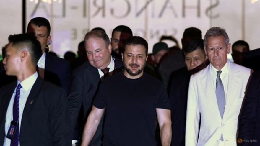 Tổng thống Ukraine tới Singapore tham dự Đối thoại Shangri-La 2024