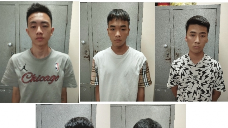 Bắt giữ 5 đối tượng trộm cắp gương xe ô tô ở Thanh Hóa