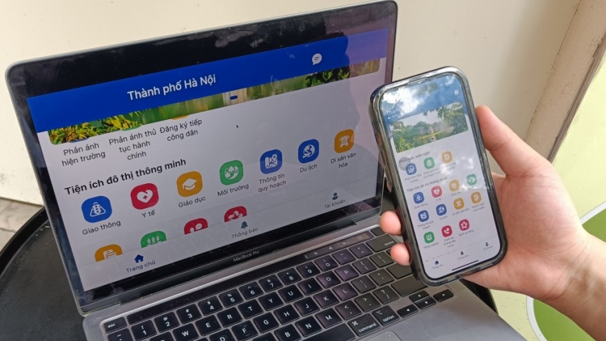 Hà Nội công bố vận hành một số ứng dụng nền tảng của Đề án 06