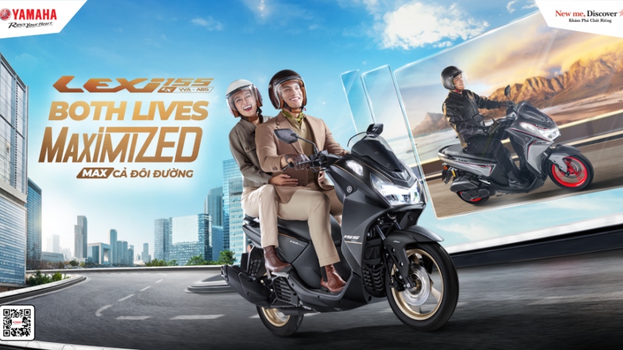 Yamaha LEXi chính thức ra mắt Việt Nam, giá từ 47,6 triệu đồng