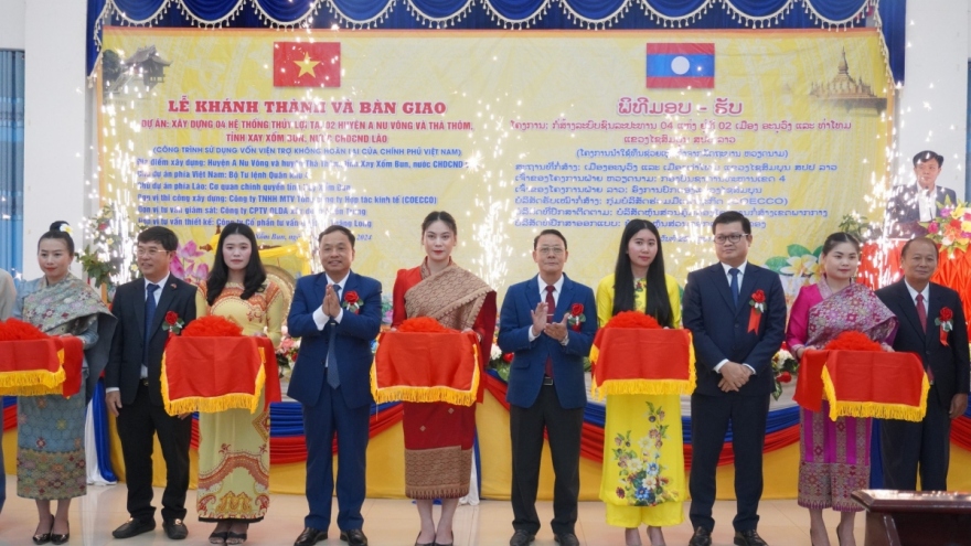 Vietnam helps Laos to develop irrigation systems