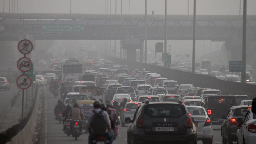 33.000 người Ấn Độ tử vong vì ô nhiễm không khí mỗi năm