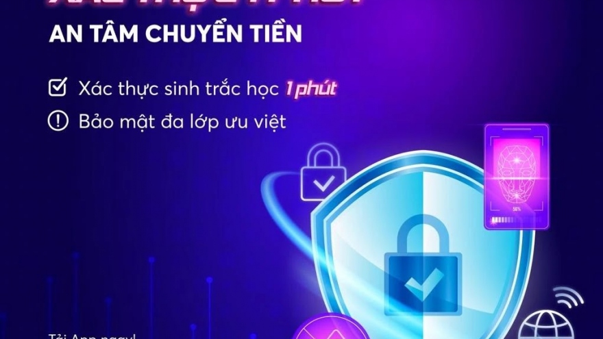 MB nâng tầm bảo mật với xác thực sinh trắc học chỉ trong 1 phút