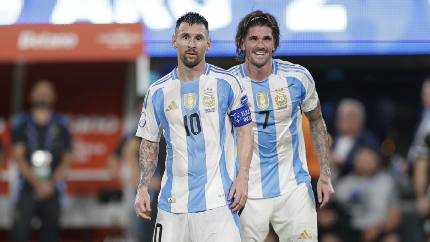 Bảng xếp hạng 10 ĐTQG mạnh nhất thế giới 2024: Argentina xếp số 1