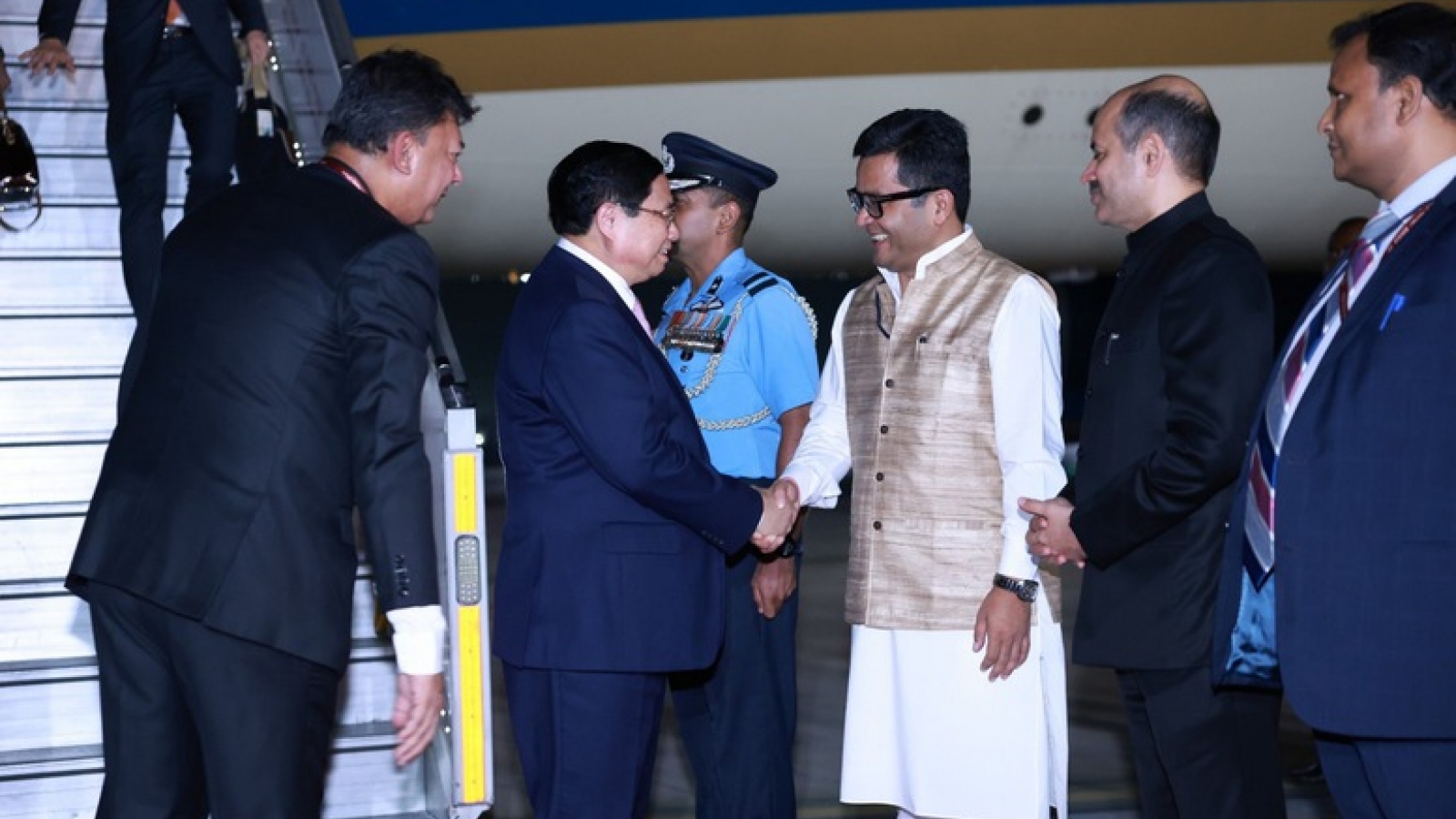 PM Pham Minh Chinh arrives in New Delhi for State visit to India