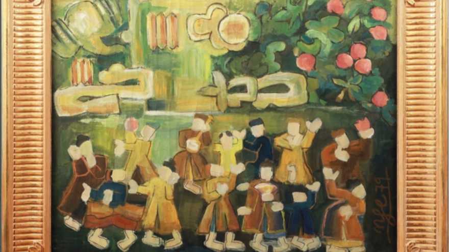 350 paintings featuring 20th-century Vietnamese art put up for sale
