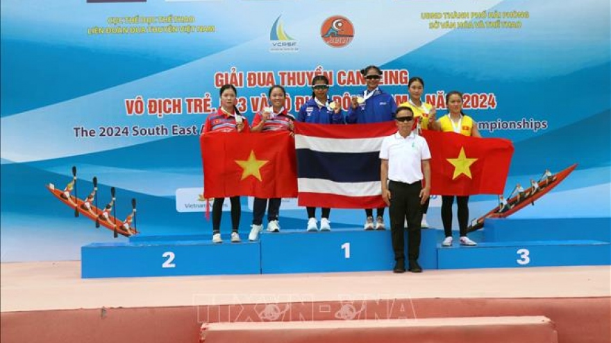 Vietnam finish first at 2024 SEA Rowing and Canoeing U19 and U23 Champs