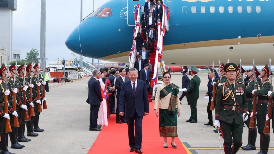 Vietnamese President To Lam begins State visit to Laos