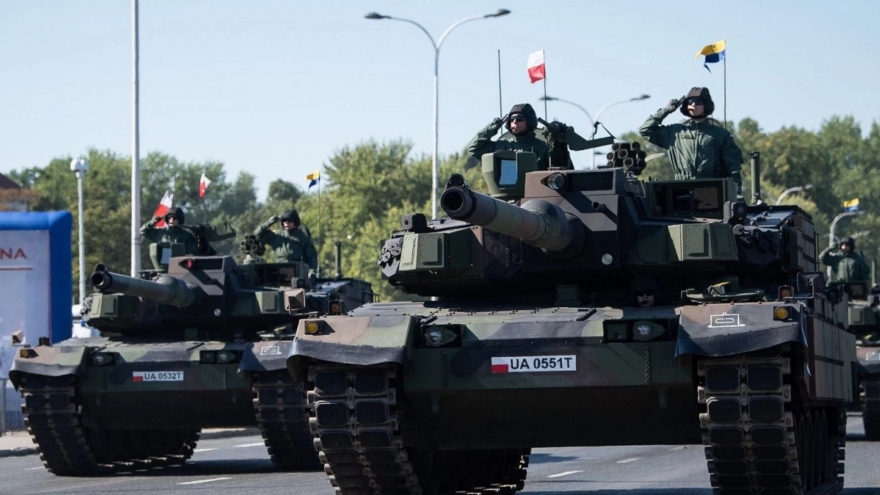Ba Lan trở thành quốc gia có lực lượng quân đội lớn nhất trong EU