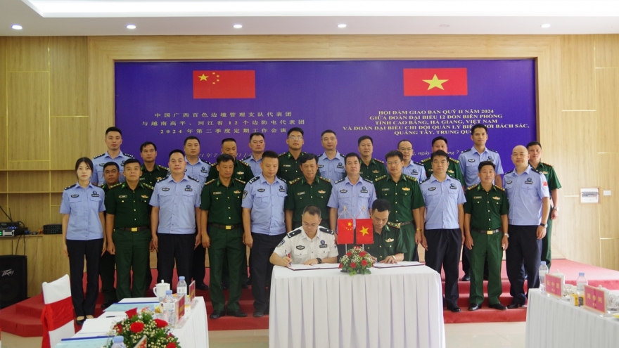Việt - Trung ký Biên bản ghi nhớ giữ vững an ninh trật tự ở khu vực biên giới