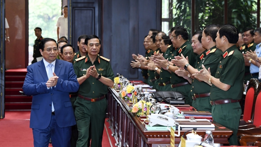 Thủ tướng Phạm Minh Chính dự Hội nghị Quân chính toàn quân