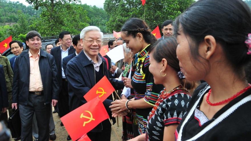 Đồng bào dân tộc thiểu số vùng cao Thừa Thiên Huế nhớ ơn Tổng Bí thư Nguyễn Phú Trọng