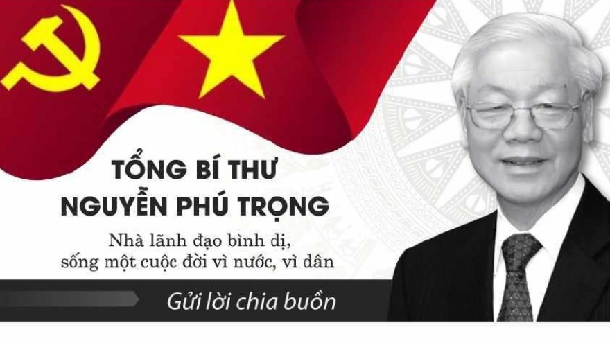 Người dân mang theo thẻ căn cước hoặc sử dụng VNeID khi vào viếng Tổng Bí thư