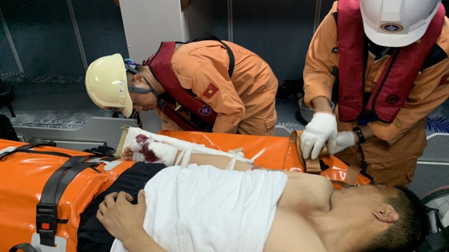 Chinese seafarer rescued in East Sea by Vietnam Maritime Rescue Force