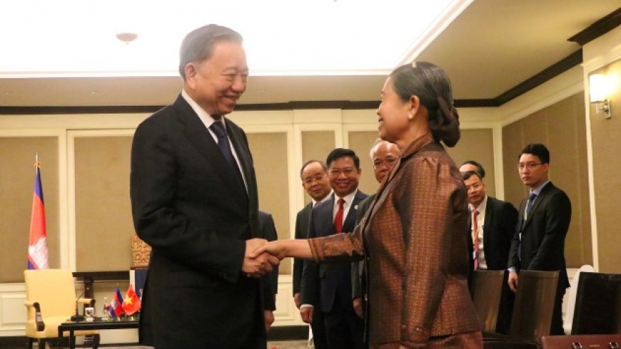 Chủ tịch nước Tô Lâm tiếp Chủ tịch Hội Hữu nghị Campuchia – Việt Nam