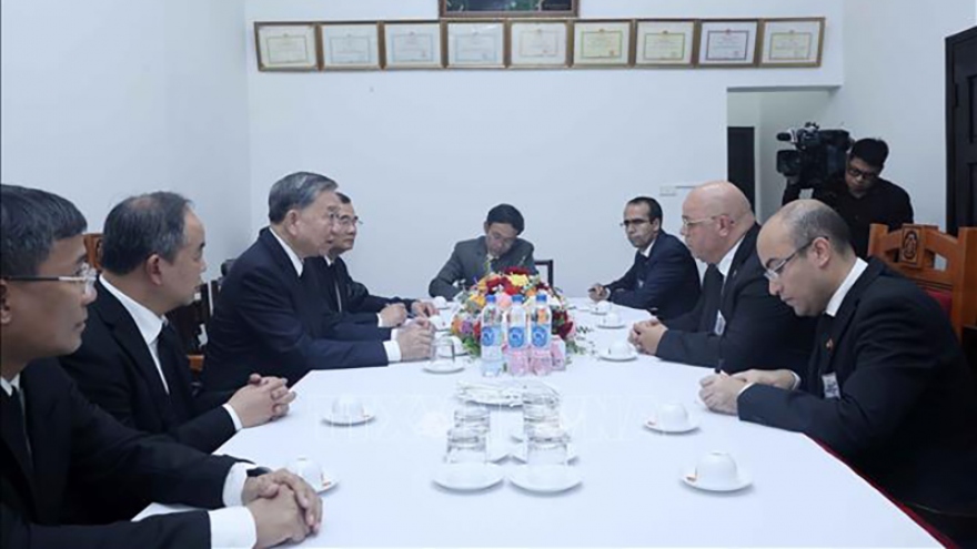 Chủ tịch nước Tô Lâm tiếp Bộ trưởng Cựu chiến binh và Người có công Algeria Laid Rebigua