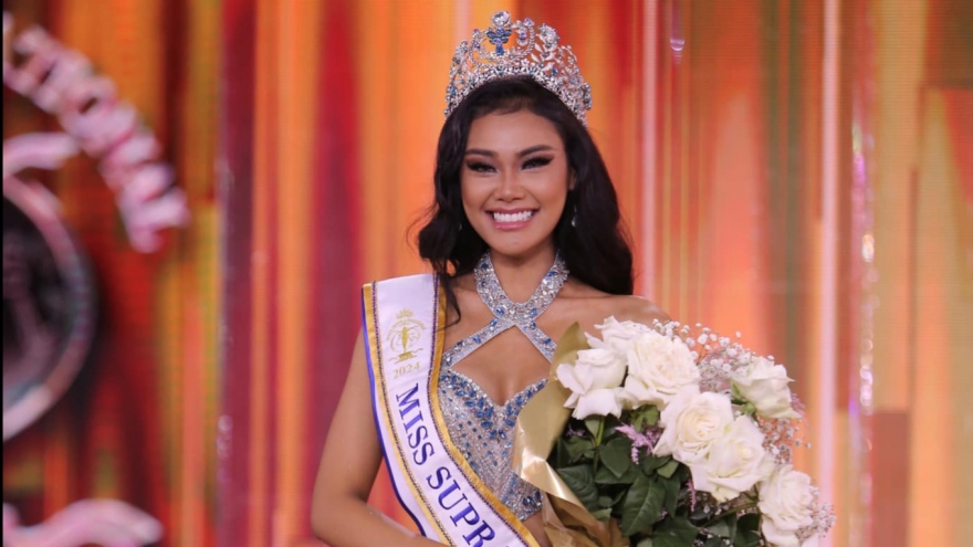 Người đẹp Indonesia đăng quang Miss Supranational 2024, Lydie Vũ tay trắng