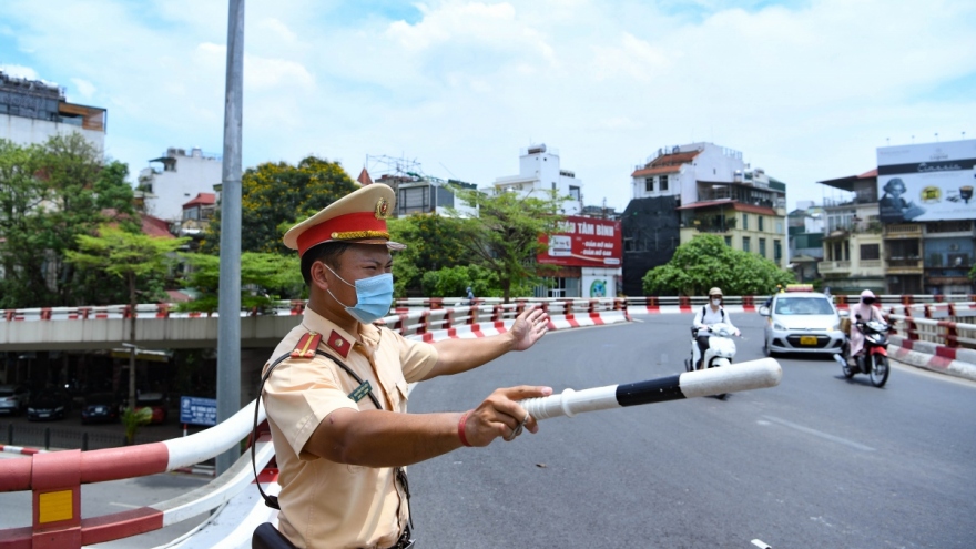 Cấm đường, phân luồng giao thông tại Hà Nội phục vụ Quốc tang Tổng Bí thư Nguyễn Phú Trọng