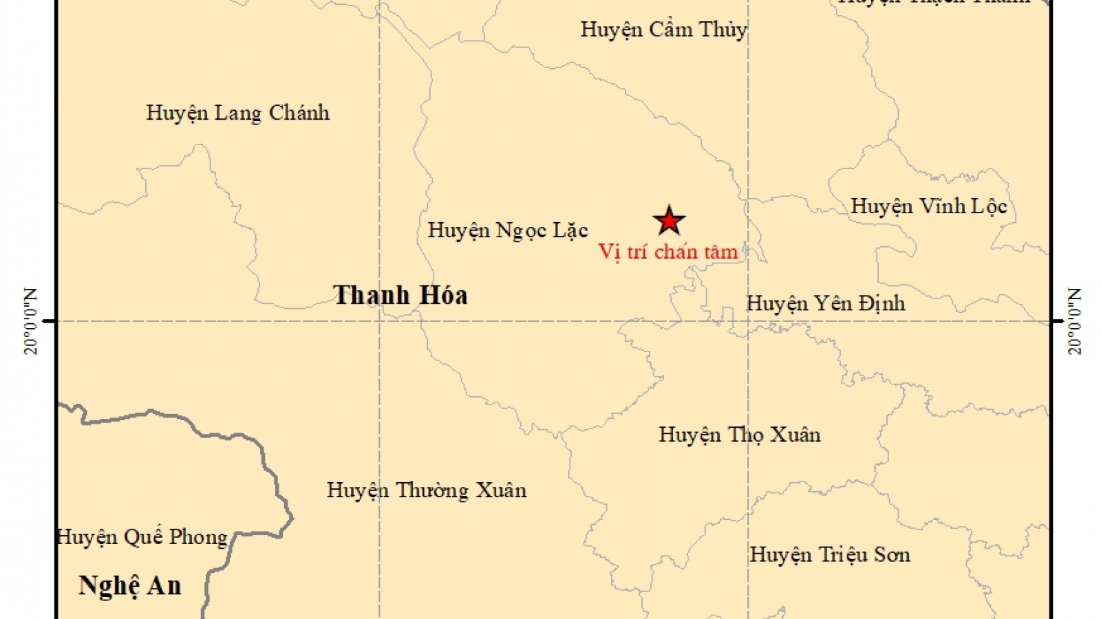 4.1magnitude earthquake jolts Thanh Hoa province