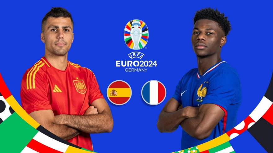 Xem trực tiếp trận Tây Ban Nha vs Pháp bán kết EURO 2024 ở đâu?