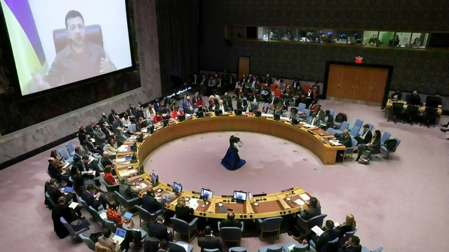 Hội đồng Bảo an Liên Hợp Quốc họp khẩn về xung đột tại Ukraine