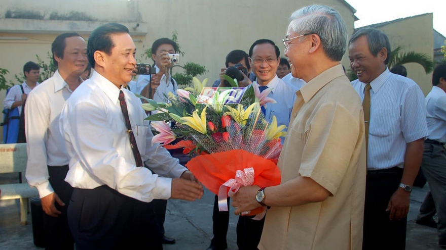 Năm 2008, Tổng Bí thư Nguyễn Phú Trọng đã chọn đi tàu lửa từ Hà Nội vào Quảng Ngãi