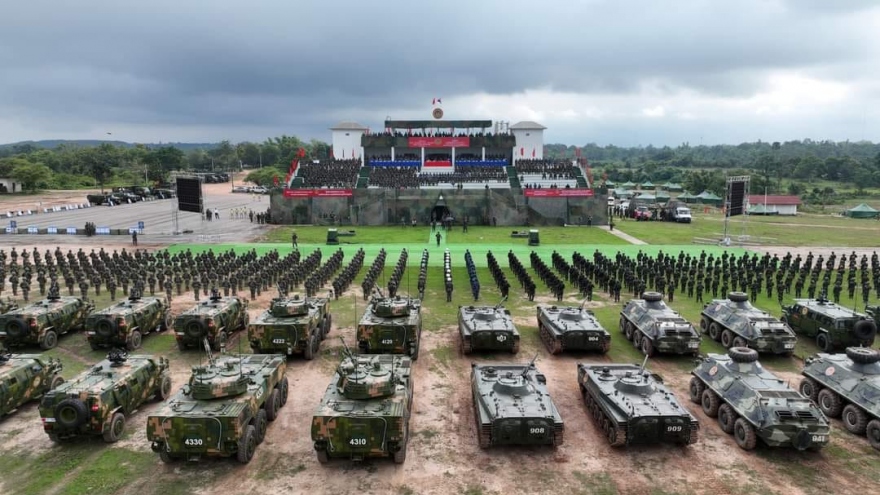 Lào - Trung Quốc tăng cường hợp tác quân sự, diễn tập lá chắn hữu nghị 2024