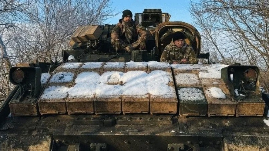 Ukraine trang bị lá chắn cho "sát thủ diệt tăng" Bradley nhằm đối phó UAV Nga